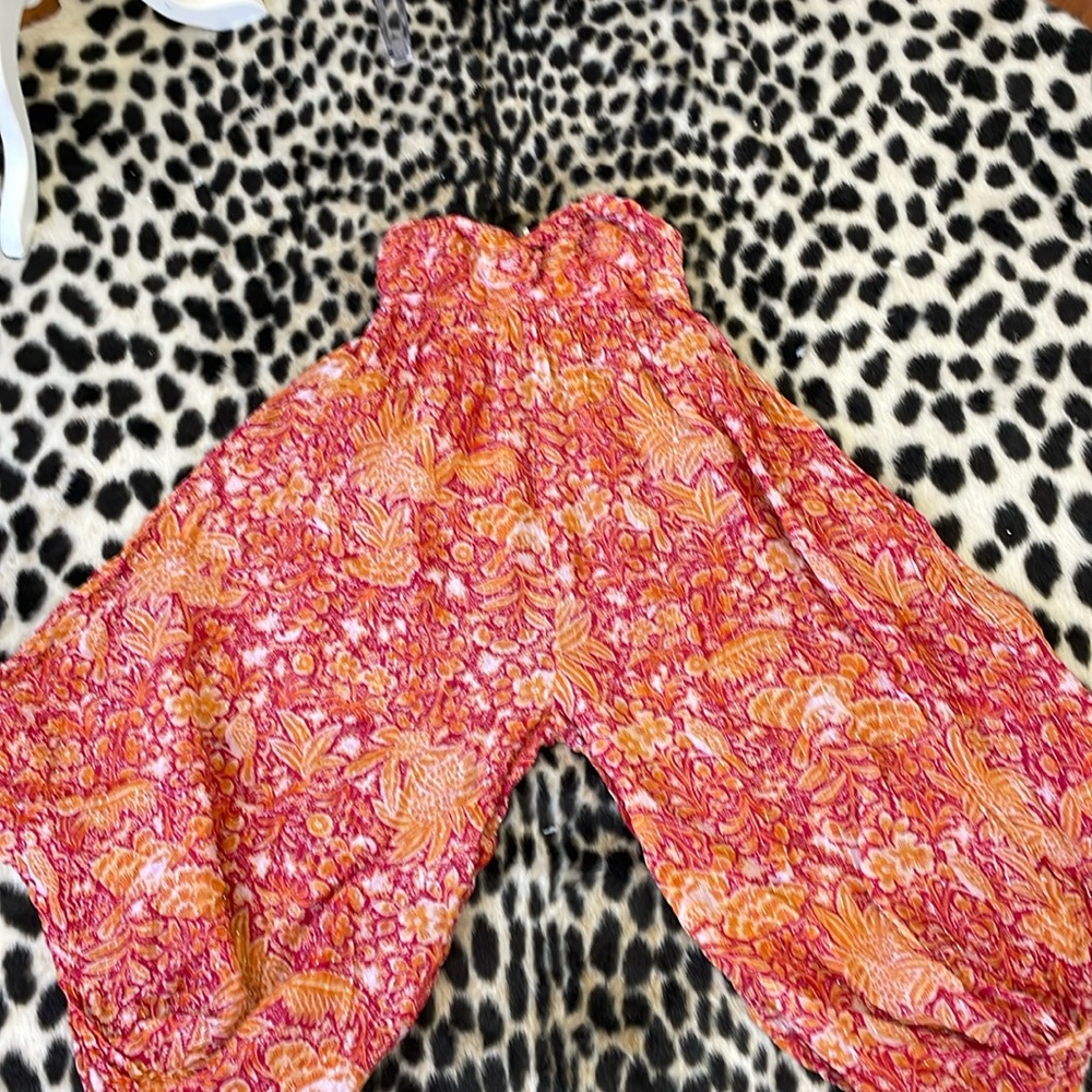 Anthropologie boho jumpsuit